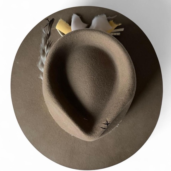 100% Wool Custom Wide Brim Hat - Picture 2 of 8